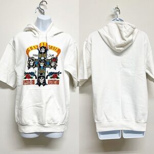 Guns n Roses Gildan Mens Appetite for Destruction Cotton Short Sleeve Hoodie